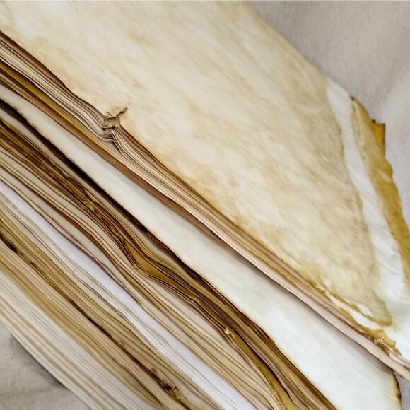 20 Tea Dyed 8.5"x14" Papers, Hand Dyed Papers, Junk Journal Supply - Picture 5 of 5